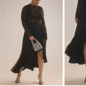 Anthropologie wrap skirt